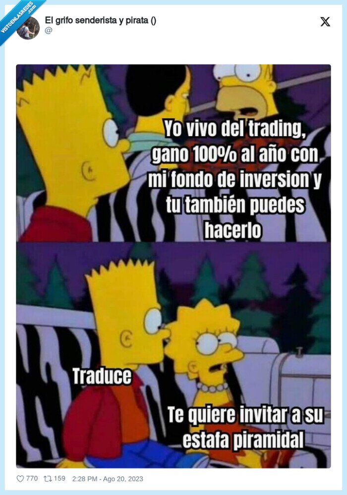 trading,estafa piramidal