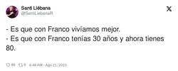 Enlace a Que vivíamos distinto está claro, por @SantiLiebanaR