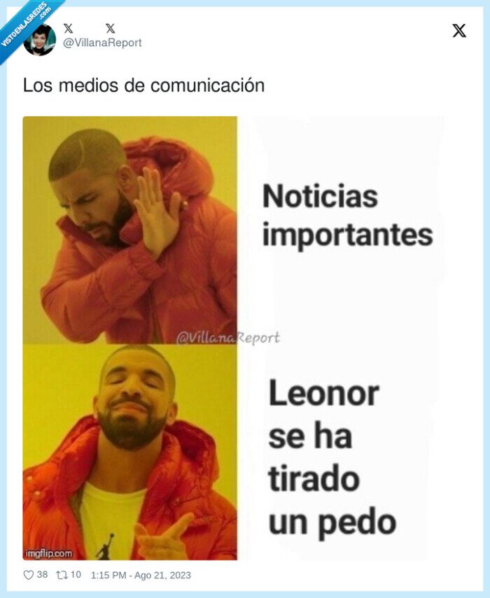 comunicación,medios,leonor,infanta,drake