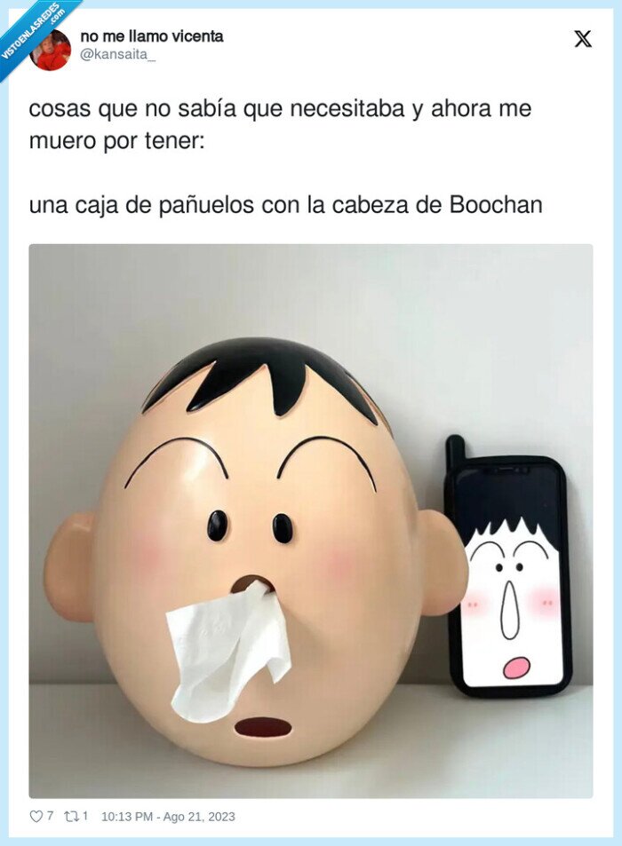 necesitar,pañuelos,boochan,shinchan