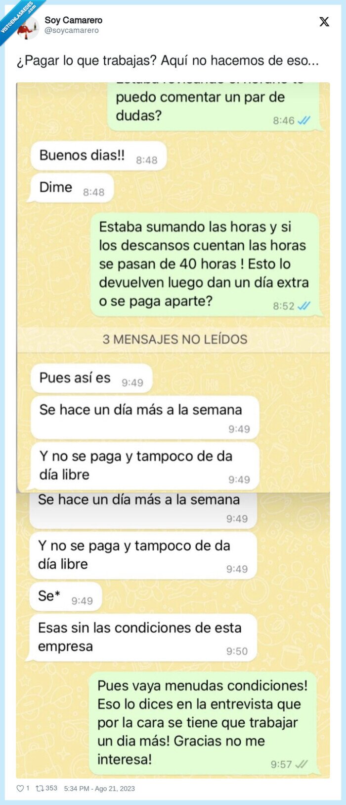 trabajar,cobrar,horas extra