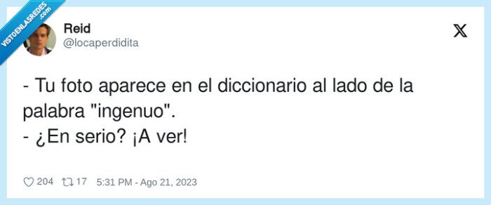 diccionario,aparecer,palabra,ingenuo