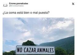 Enlace a Me gusta con y sin coma, por @ErrorGramatica