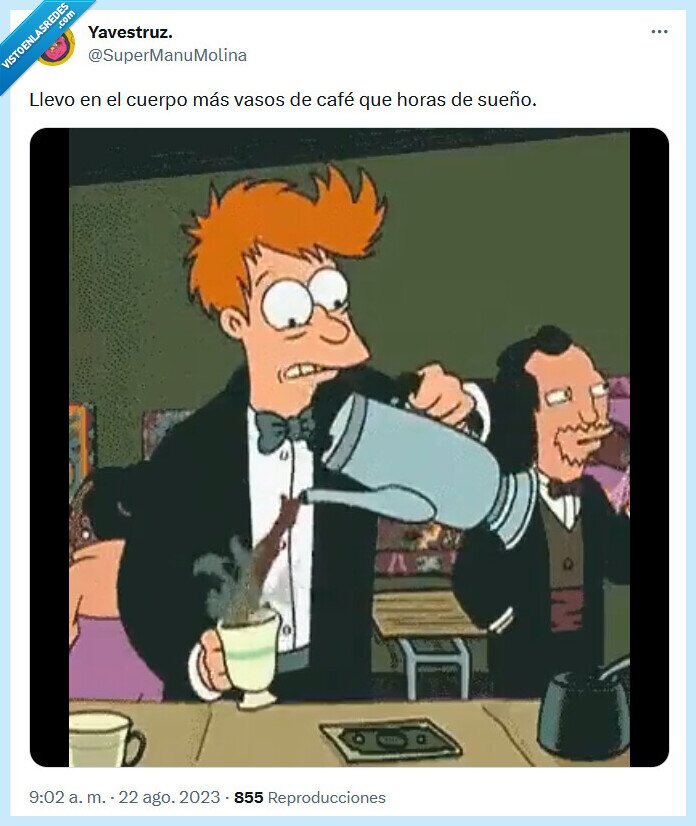 café,sueño,vasos