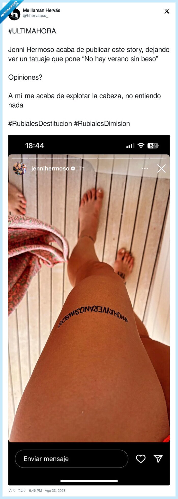 rubiales,tatuaje,beso,jenni hermoso,mundial femenino,futbol