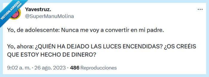 luces,padre,convertir,dinero