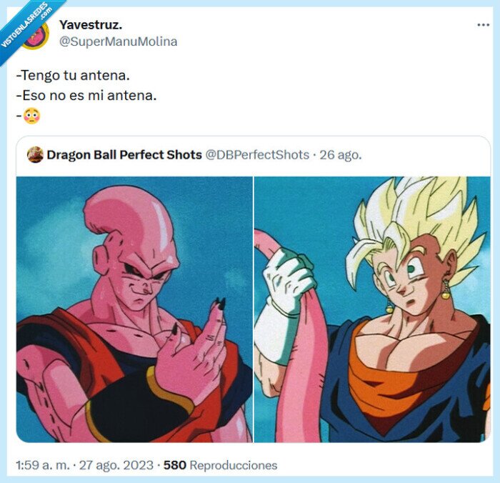 dragon ball,bu,cola,antena