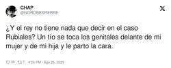 Enlace a La verdad es que tiene razón, por @NOROBESPIERRE