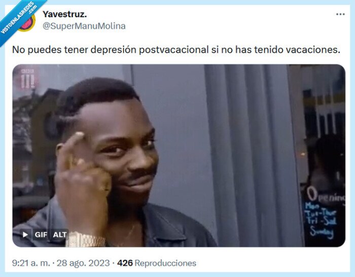 depresión,vacaciones