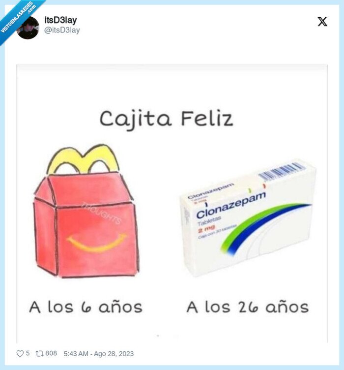 happy meal,cajita feliz,clonazepam