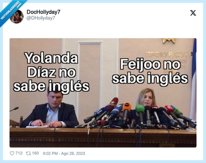 ingles,politica,feijoo,yolanda díaz