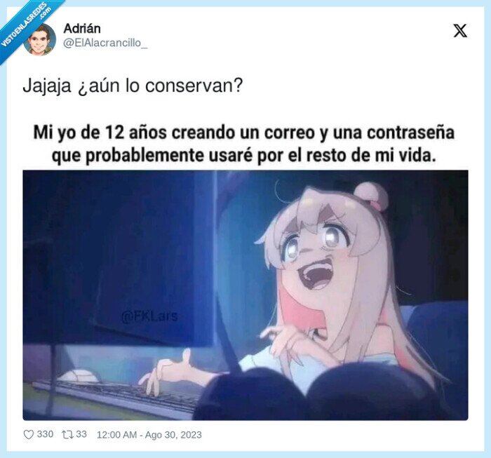 conservar,contraseña,toda la vida