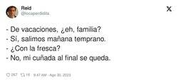 Enlace a Aprovechando a la mínima para meterse con su cuñada, por @locaperdidita