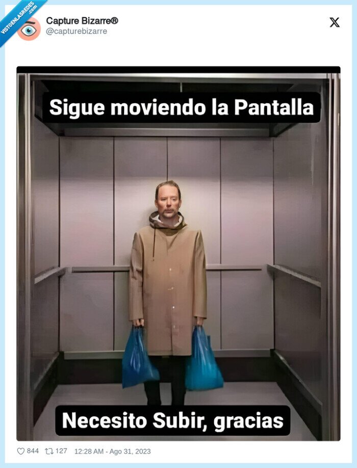 ascensor,subida,bolsas,pantalla,moviendo