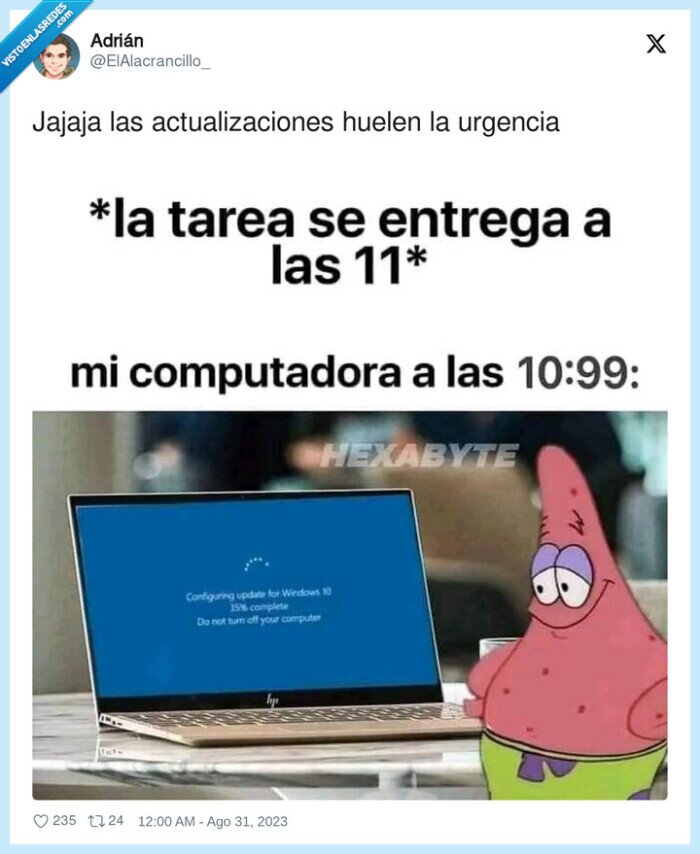 actualizaciones,urgencia,ordenador