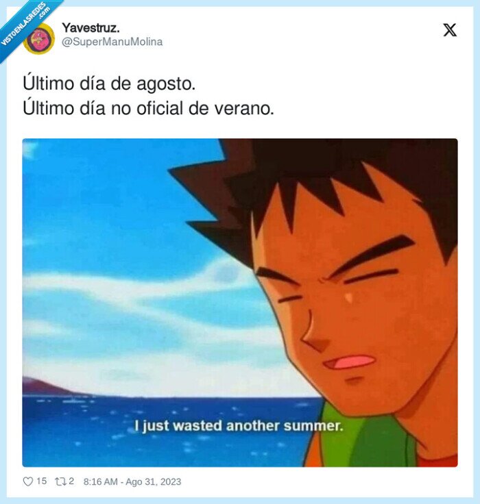 último día,oficial,agosto,verano