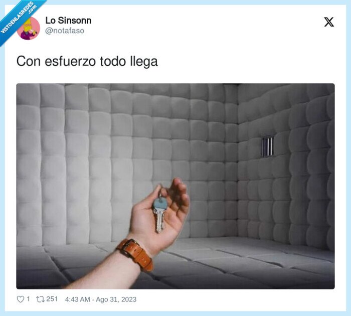 manicomio,llaves,llegar