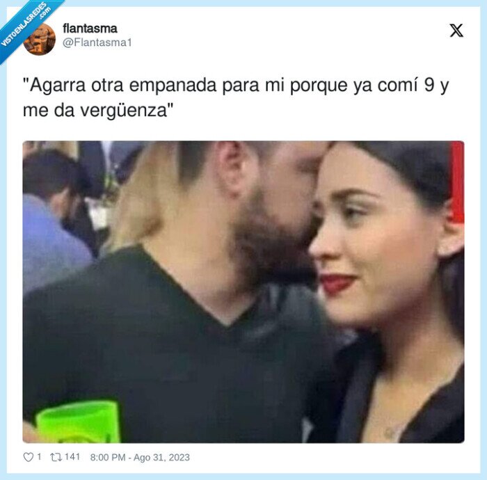 vergüenza,empanada,comer,arrasar