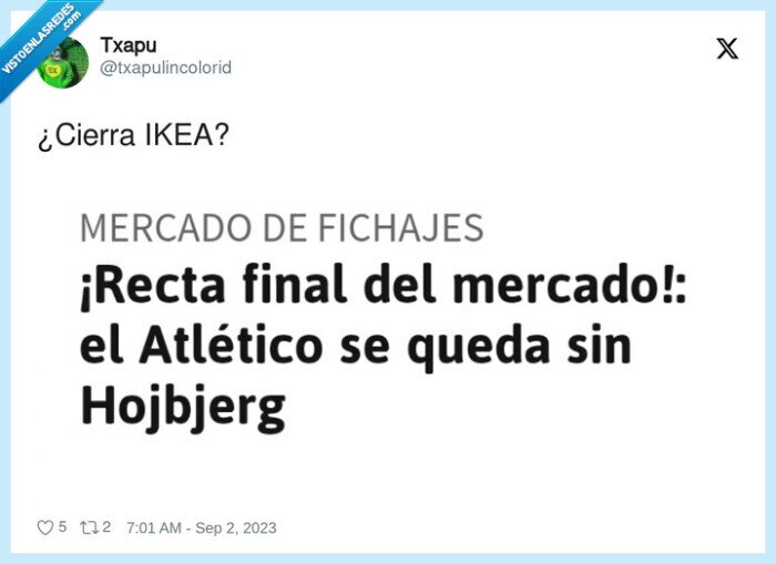atletico,hojbejerg,cierra,ikea