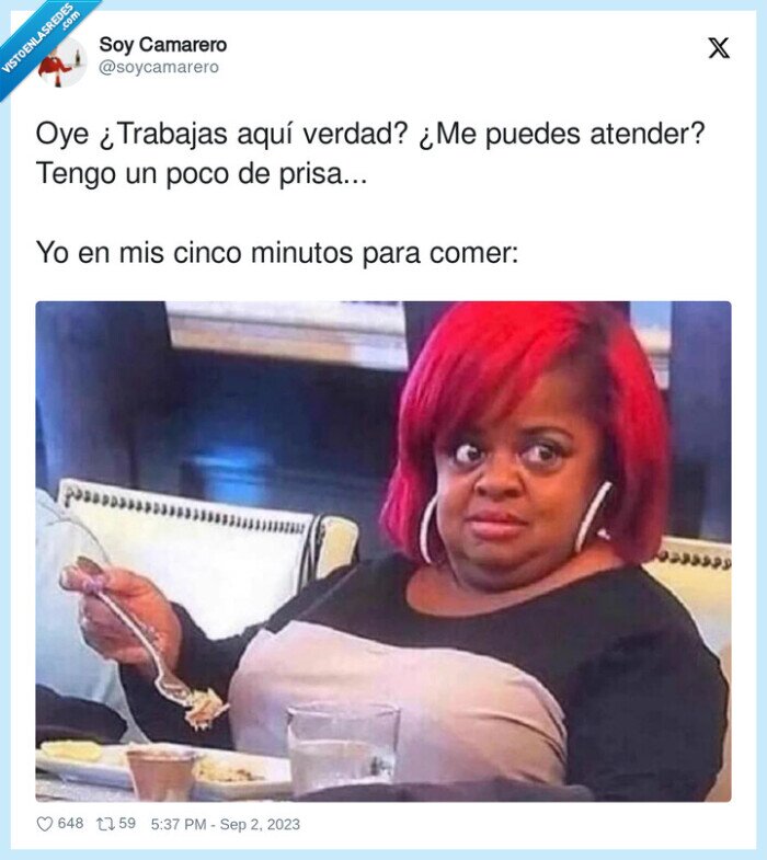trabajar,atender,camarera,hora de la comida