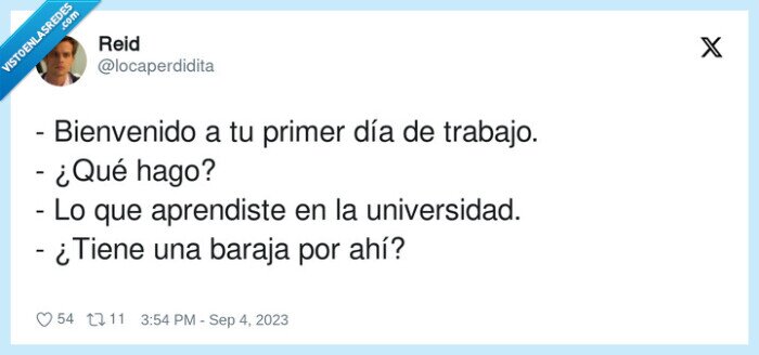 universidad,bienvenido,aprendido,trabajo,primer,baraja,cartas