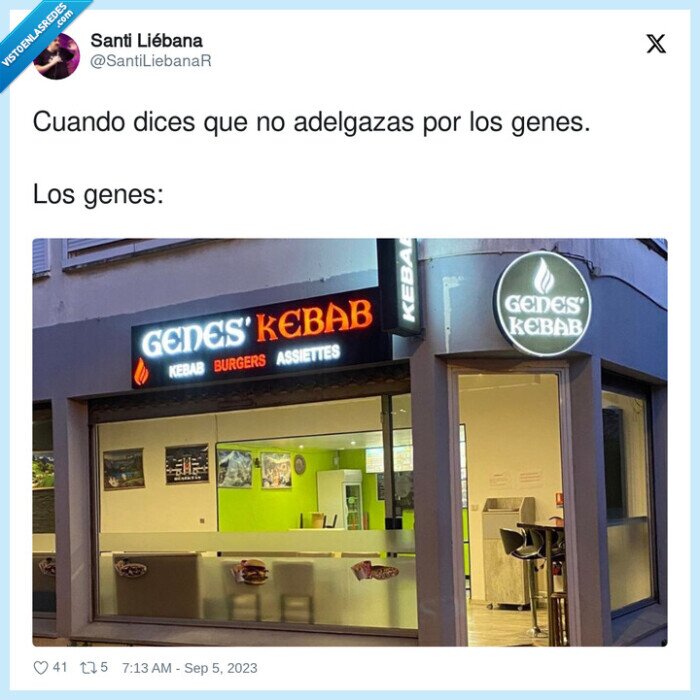 adelgazar,kebab,genes