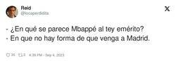 Enlace a Mbappé de Borbón, por @locaperdidita