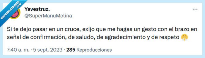 cruce,pasar,dejar,respeto,brazo