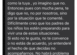 Enlace a Qué harías en el caso de este chaval, que le impiden llevar a su novio a un cumple infantil