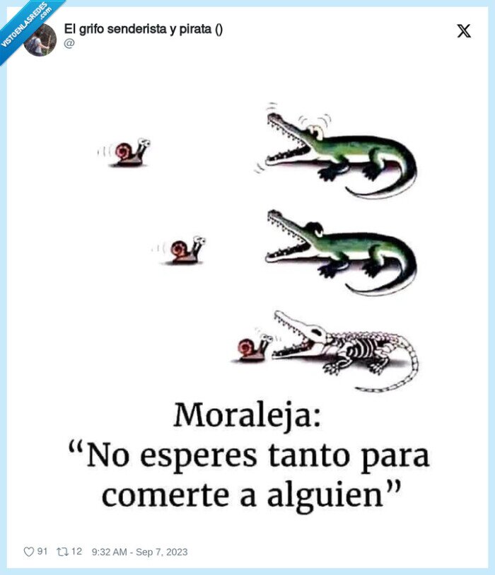 moraleja,comer,esperar