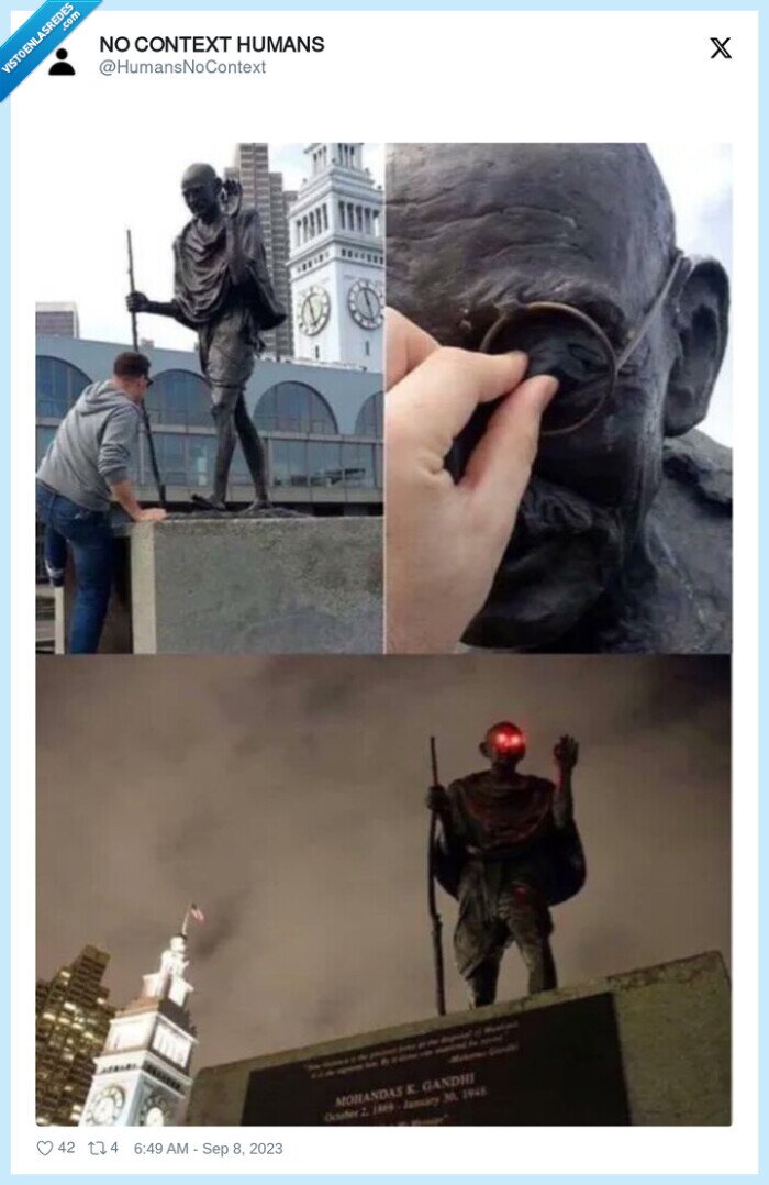 gandhi,determined,ojos rojos