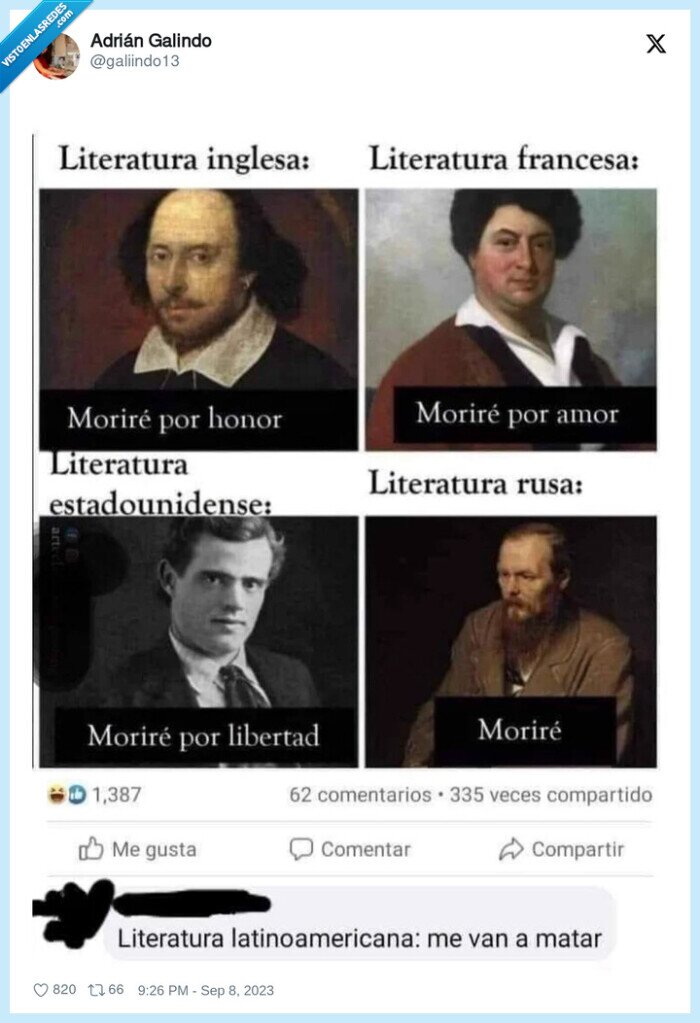 morir,literatura,autores