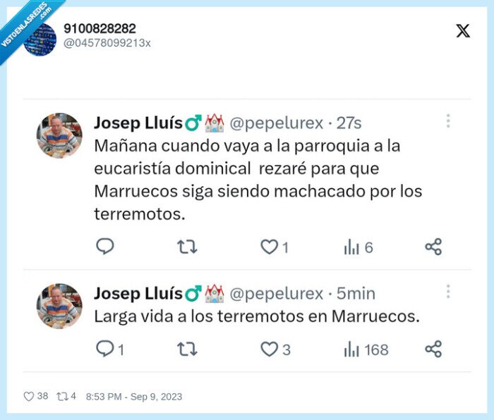 marruecos,terremoto,dep,indeseable