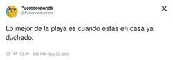 Enlace a Odio la playa, y de ahí no me bajarán, por @Puercoespanda