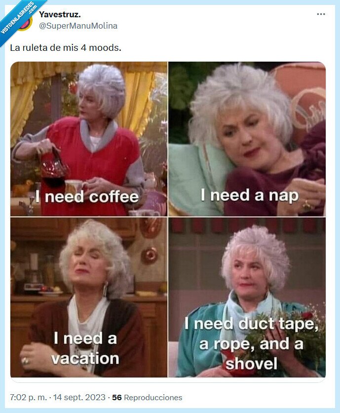 ruleta,mood,chicas de oro