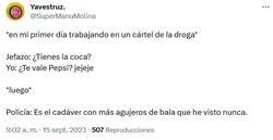 Enlace a Se pasó de gracioso por @supermanumolina