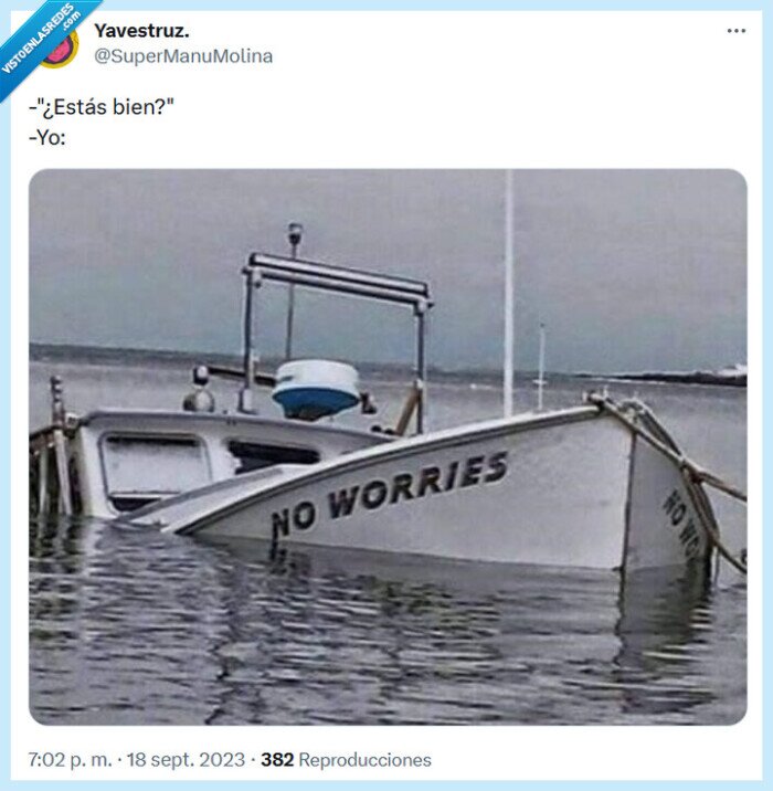 bien,estar,barco,hundirse