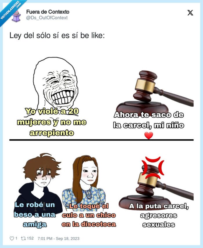 solo si es si,ley,incongruencias,liadas