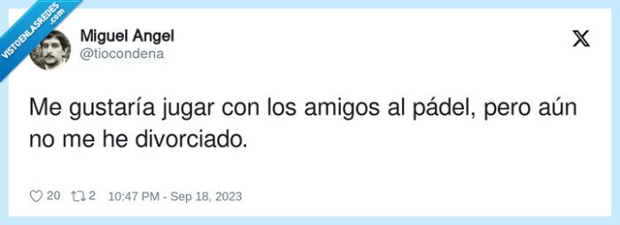 divorciado,pádel,amigos,jugar