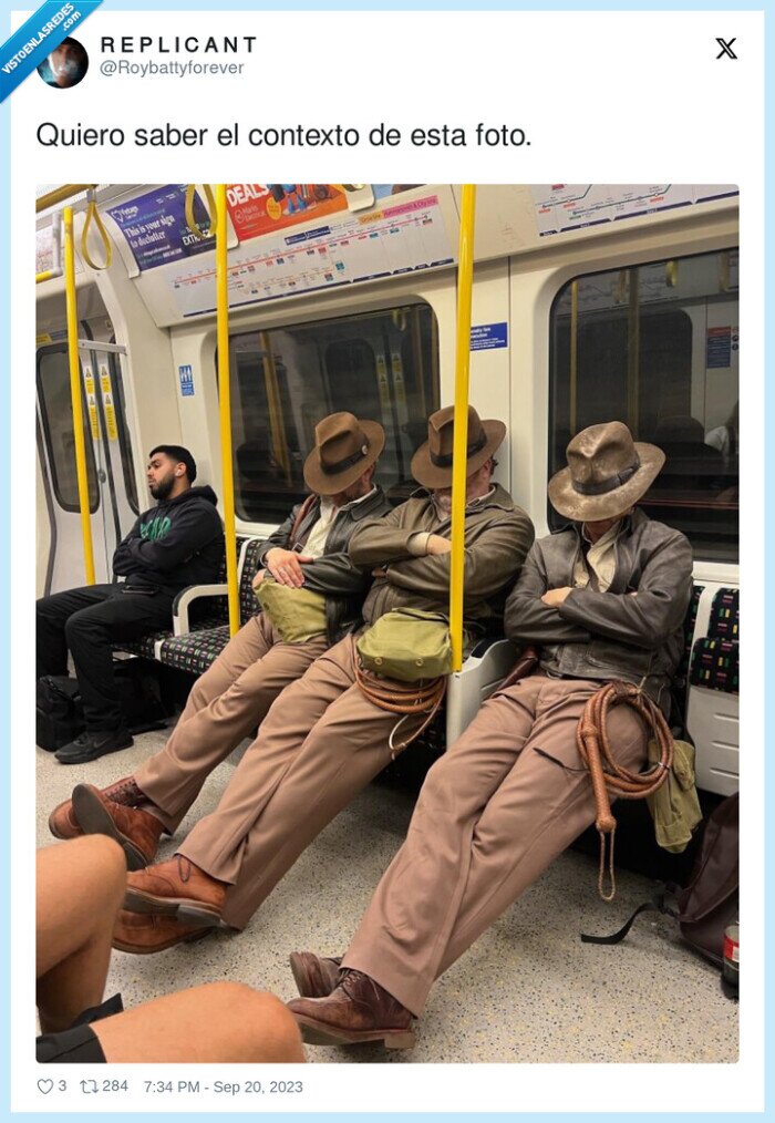 metro,indiana jones,dormir