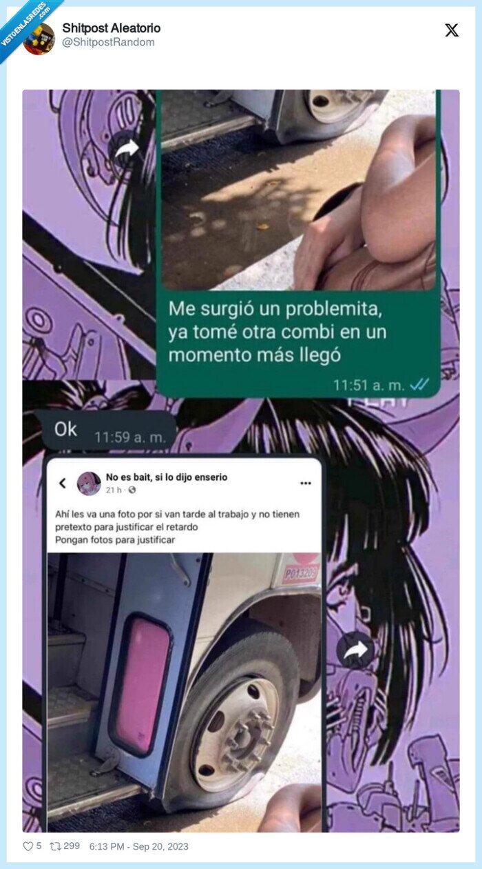 pinchada,rueda,trabajo,tarde