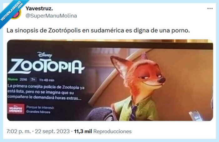 zootr&oacute;polis,sinopsis