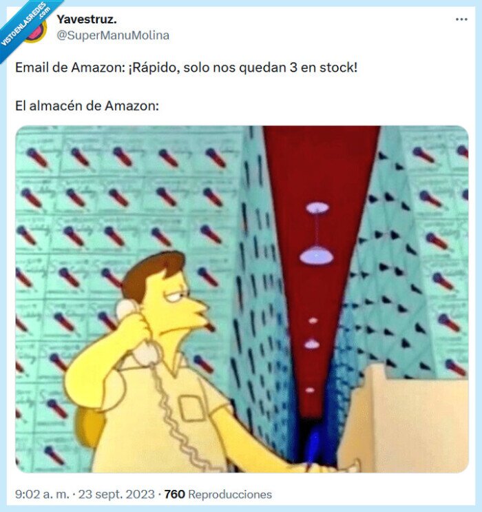 amazon,almacén,email