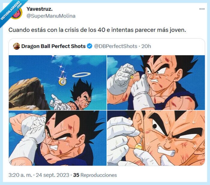 crisis,vegeta,dragon ball,joven