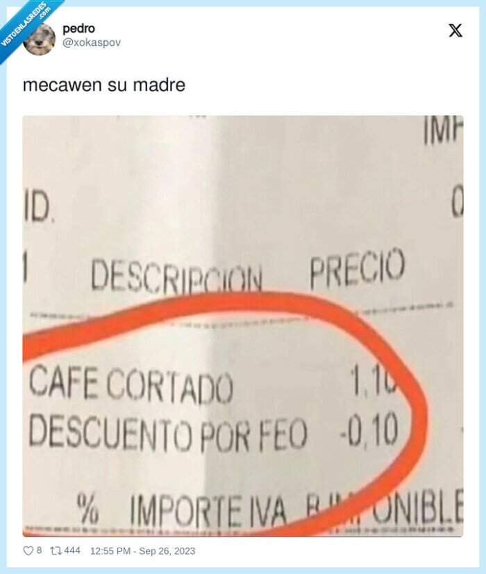 descuento,feo,cortado,ticket,bar