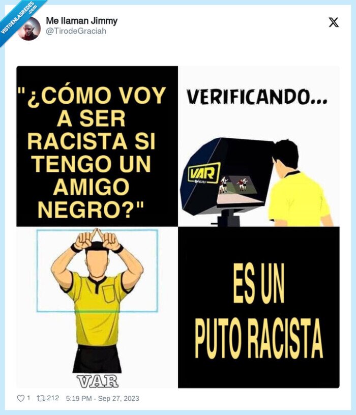 racista,amigo,negro,var