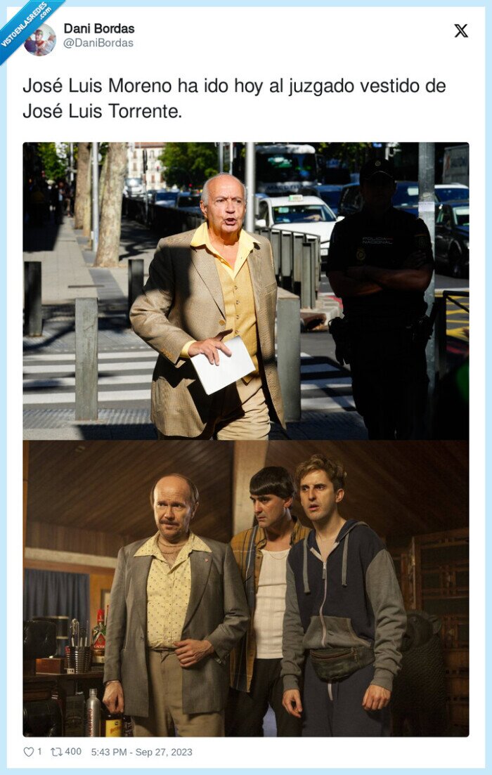 torrente,vestido,juzgado,josé luis moreno