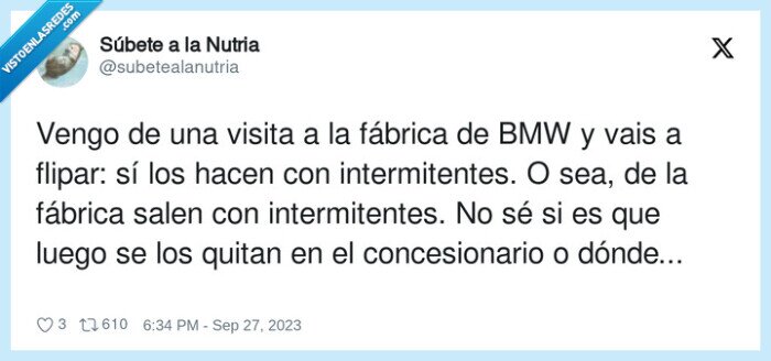 intermitentes,concesionario,fábrica,bmw