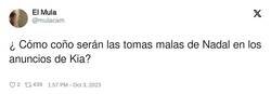 Enlace a Malas no, lo siguiente, por @mulacam