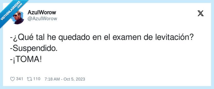 levitación,suspendido,examen